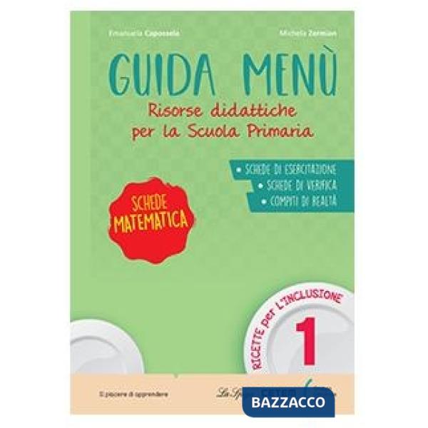 GUIDA MENU' MATEMATICA-SCHEDE MATEMATICA 1