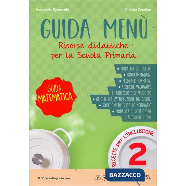 GUIDA MENU' MATEMATICA-SCHEDE MATEMATICA 2