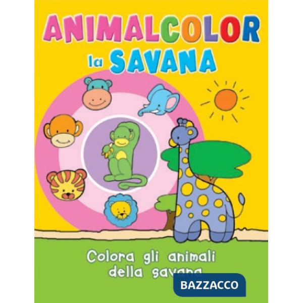 Animalcolor: La fattoria-La giungla-Il mare-La savana. Ediz. illustrata