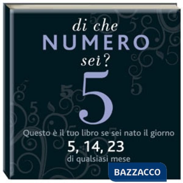 Di che numero sei? Cinque. Ediz. illustrata