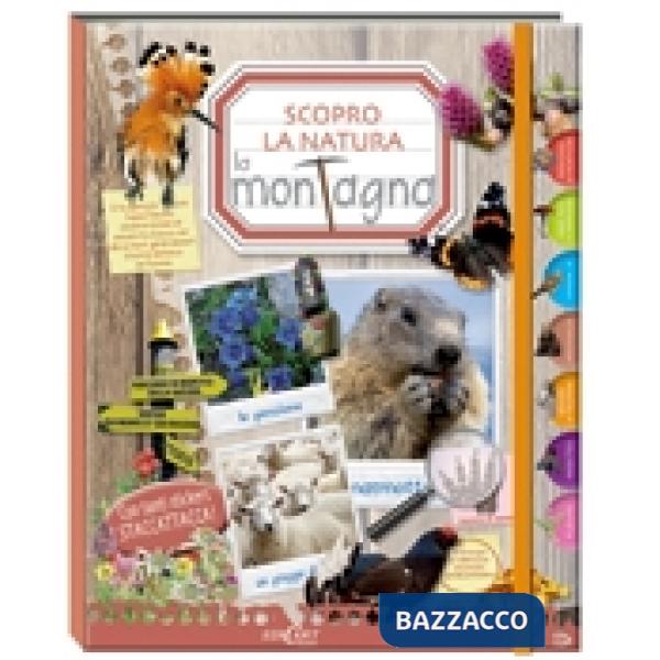 In montagna. Scopro la natura. Con adesivi
