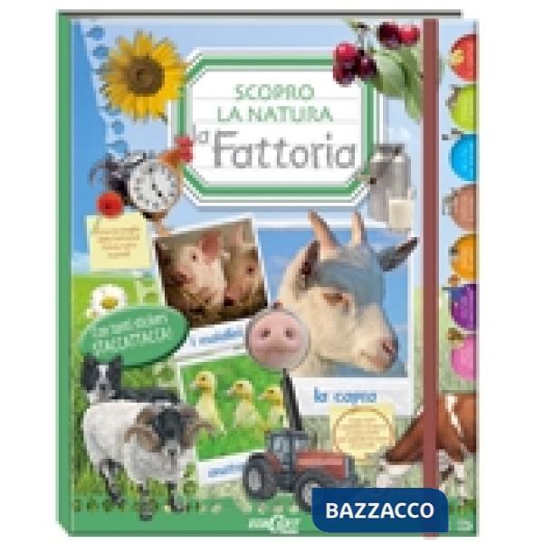 Fattoria. Scopro la natura. Con adesivi (La)