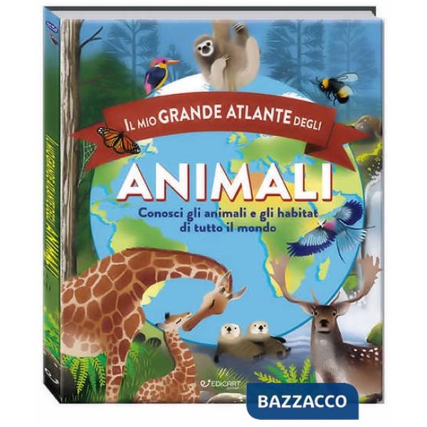 Mio grande atlante degli animali. Conosci gli animali e gli habitat di tutto il mondo. Ediz. a colori (Il)