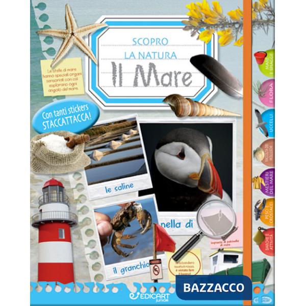 Mare. Scopro la natura. Con adesivi. Ediz. a colori (Il)