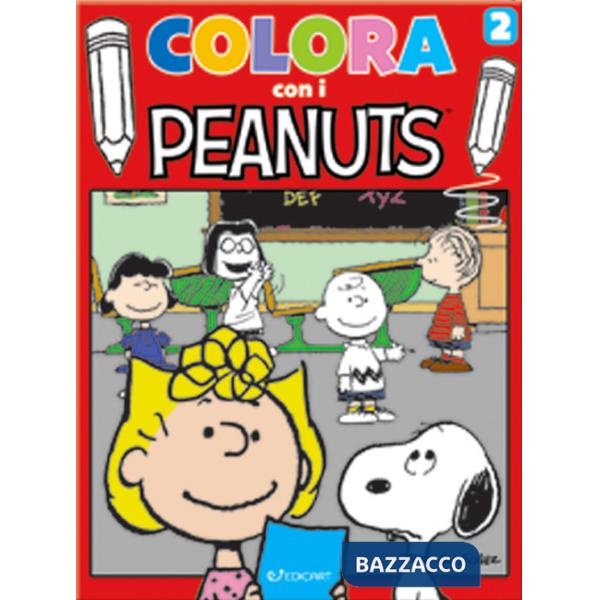 Colora con i Peanuts. Ediz. illustrata. Vol. 2: Rosso