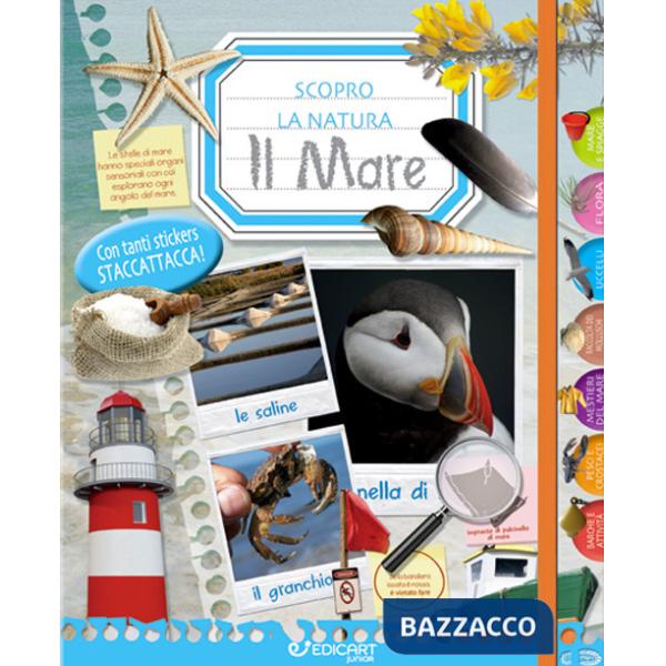 Mare. Scopro la natura. Con adesivi. Ediz. illustrata (Il)
