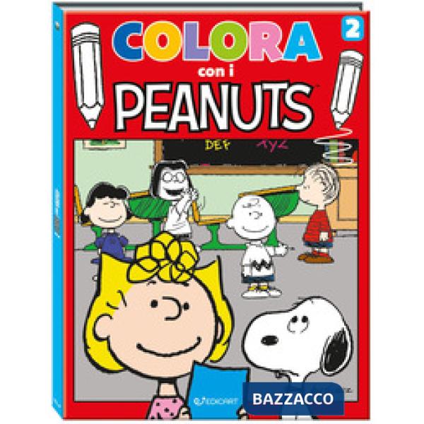 Colora con i Peanuts. Ediz. illustrata. Vol. 1: Blu