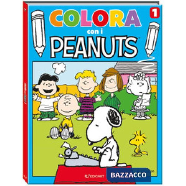 Colora con i Peanuts. Ediz. illustrata. Vol. 2: Rosso