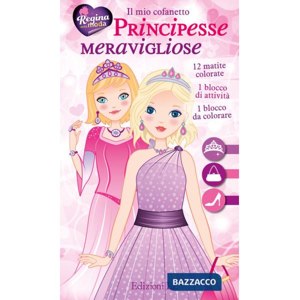 Mio cofanetto. Principesse meravigliose. Ediz. illustrata. Con 12 matite colorate (Il)