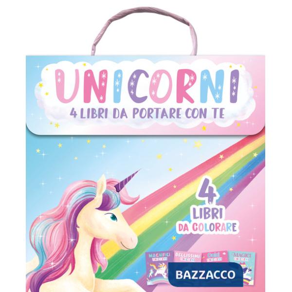 Unicorni. 4 libri da portare con te. Ediz. illustrata