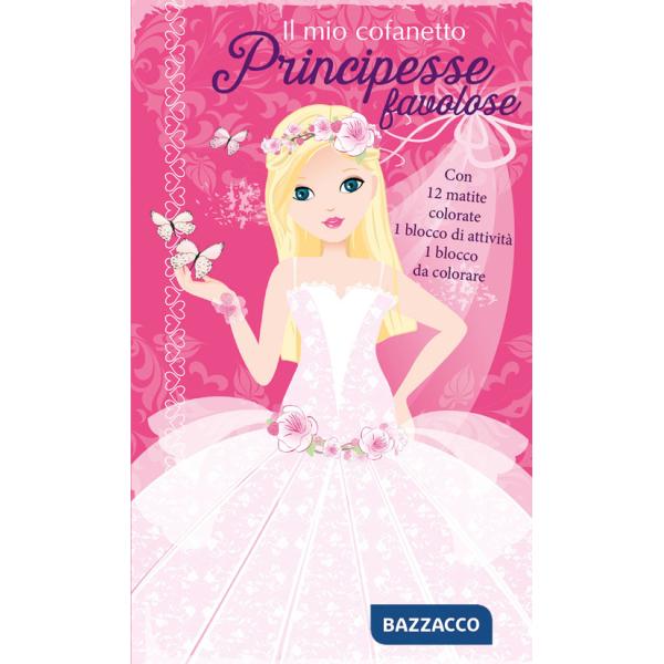 Mio cofanetto. Principesse favolose. Ediz. illustrata. Con 12 matite colorate (Il)