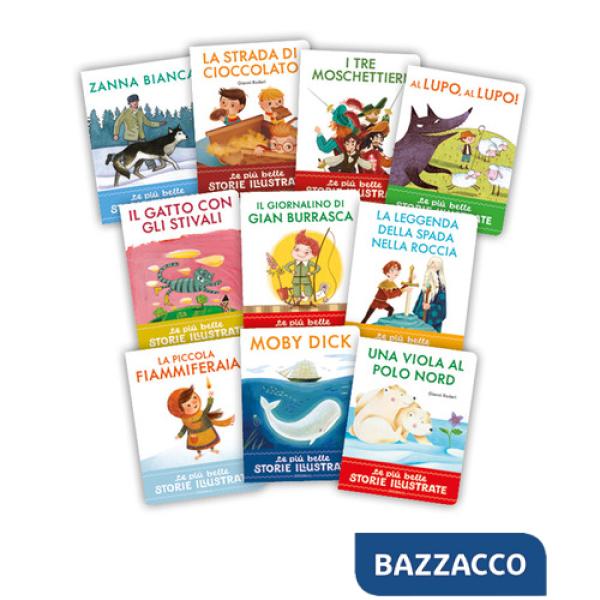 Mia prima biblioteca di fiabe illustrate. Stampatello maiuscolo. Ediz. a colori (La)