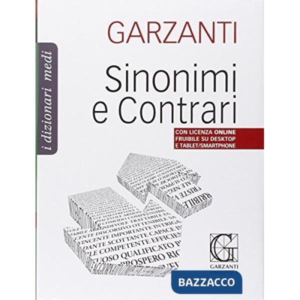 DIZIONARIO SINONIMI MEDIO + ON LINE