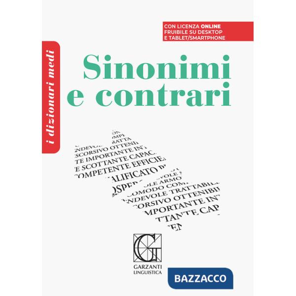 DIZIONARIO MEDIO DEI SINONIMI E CONTRARI