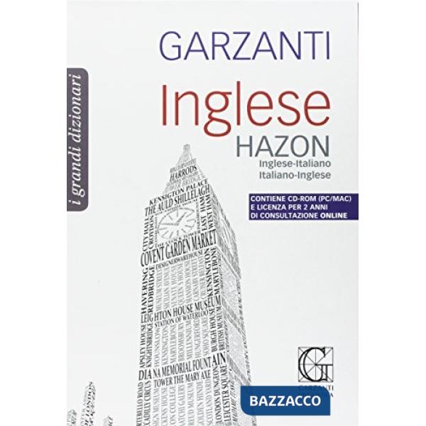 GRANDE DIZIONARIO HAZON DI INGLESE (IL) + CD ROM + LICENZA ON LINE