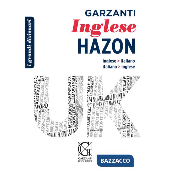 GRANDE DIZIONARIO HAZON DI INGLESE + CD-ROM + LICENZA ONLINE