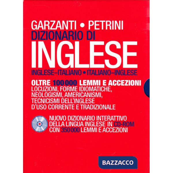 DIZIONARIO INGLESE PETRINI + CD NE