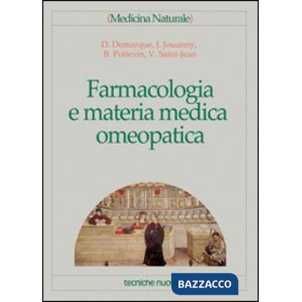 Farmacologia e materia medica omeopatica