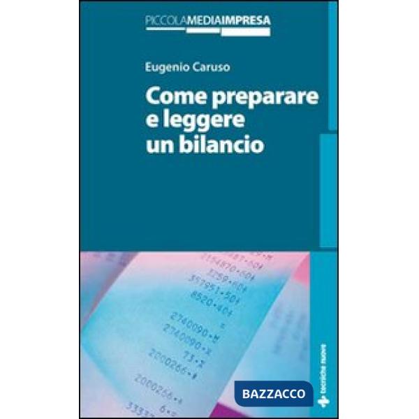 Come preparare e leggere un bilancio