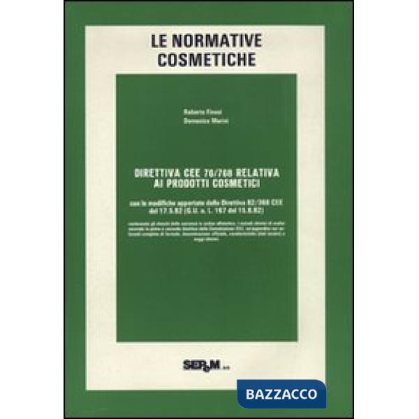 Normative cosmetiche. Direttive CEE (Le)