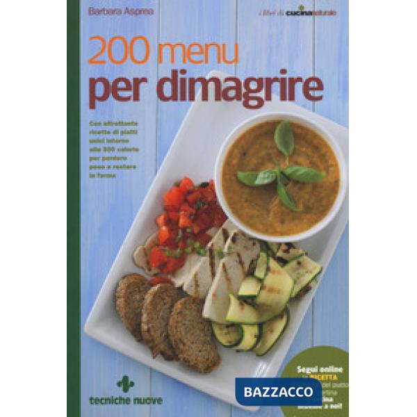 200 menu per dimagrire