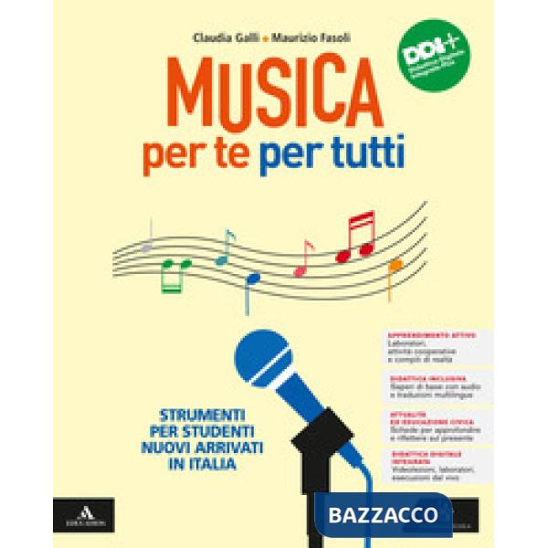 MUSICA PER TE PER TUTTI COMPATTO NON ITALOFONI