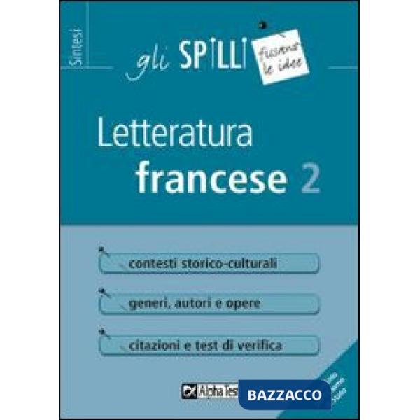 Letteratura francese. Vol. 2