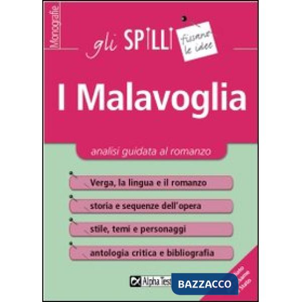 Malavoglia. Analisi guidata al romanzo (I)