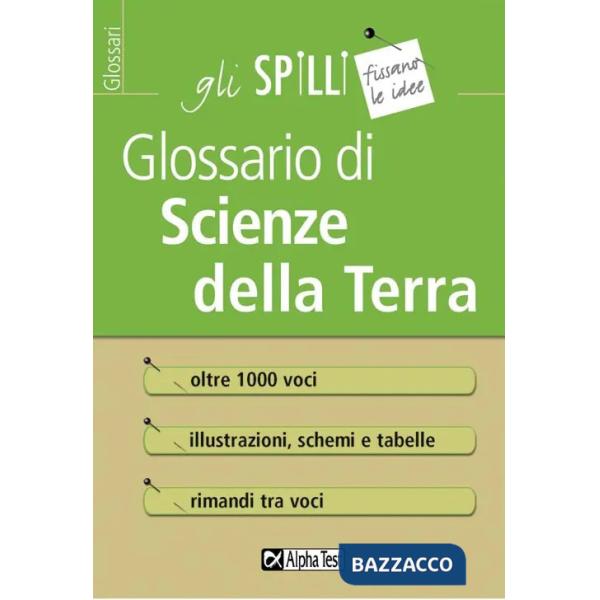 Glossario di scienze della terra