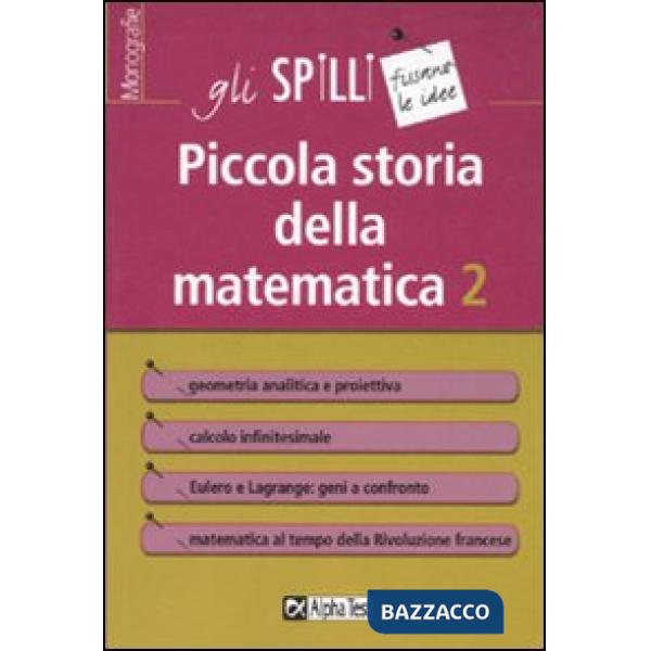 Piccola storia della matematica. Vol. 2