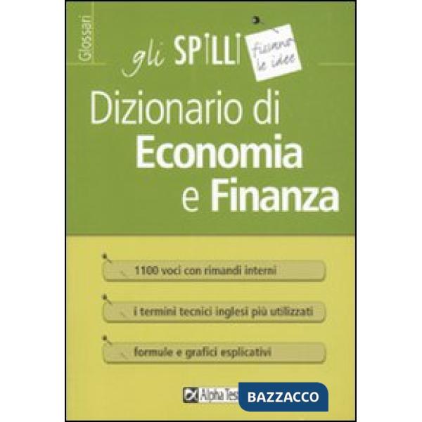 Dizionario di economia e finanza