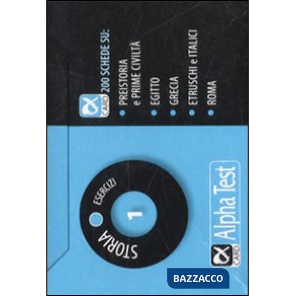 Storia. Esercizi. Vol. 1