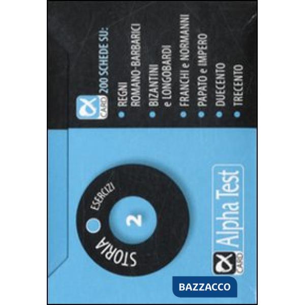 Storia. Esercizi. Vol. 2