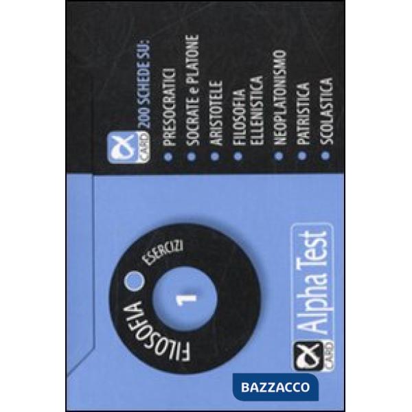 Filosofia. Esercizi. Vol. 1