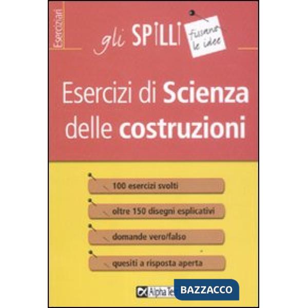 Esercizi di scienza delle costruzioni