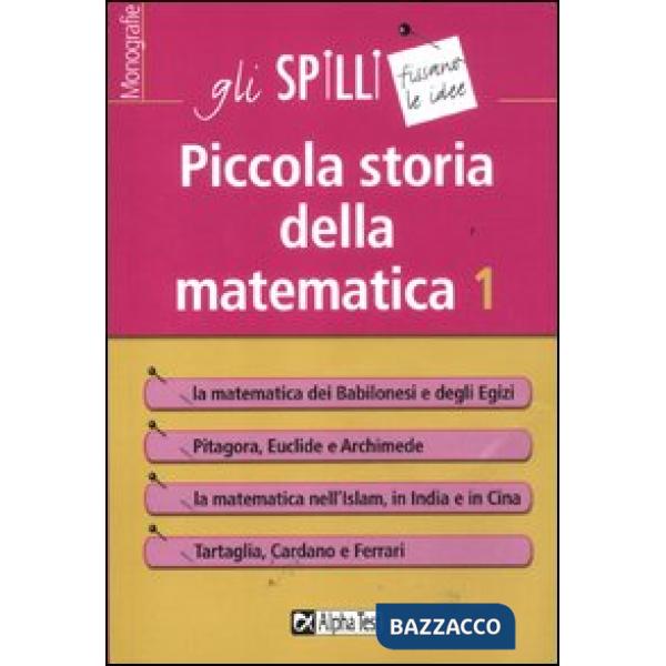 Piccola storia della matematica. Vol. 1