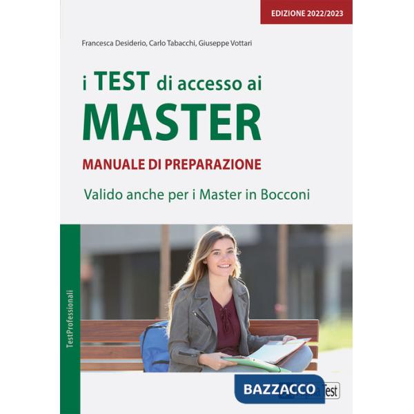 Test di accesso ai master. Manuale di preparazione (I)