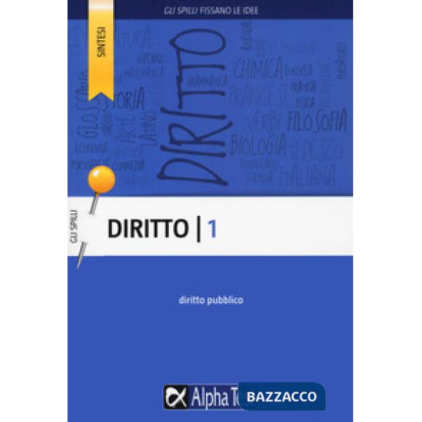 Diritto. Vol. 1: Diritto pubblico