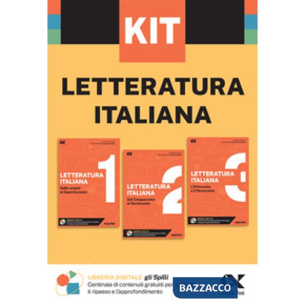 Kit Spilli. Letteratura italiana. Per esame di maturità