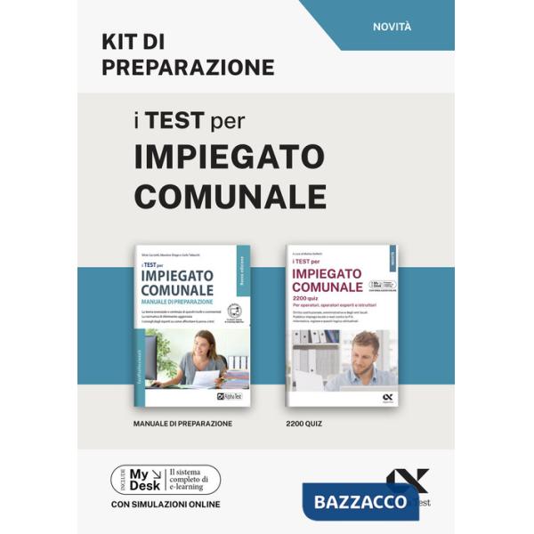 Test per impiegato comunale. Kit di preparazione. Ediz. MyDesk. Con Contenuto digitale per download e accesso online (I)