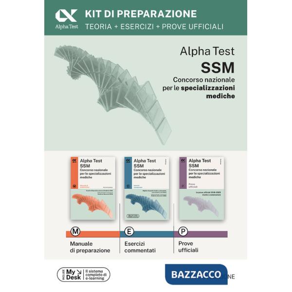 Alpha Test SSM. Kit di preparazione. Edizione 2026-2027. Per concorso SSM e MMG. Con piattaforma digitale