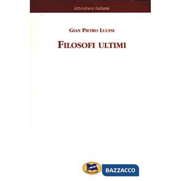 Filosofi ultimi [1913]