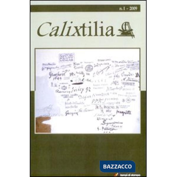 Calixtilia. Ediz. multilingue. Vol. 1