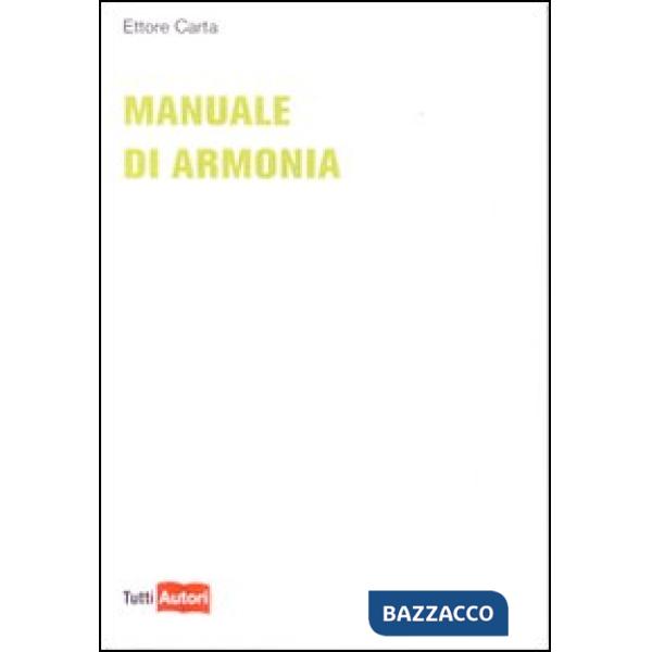 Manuale di armonia