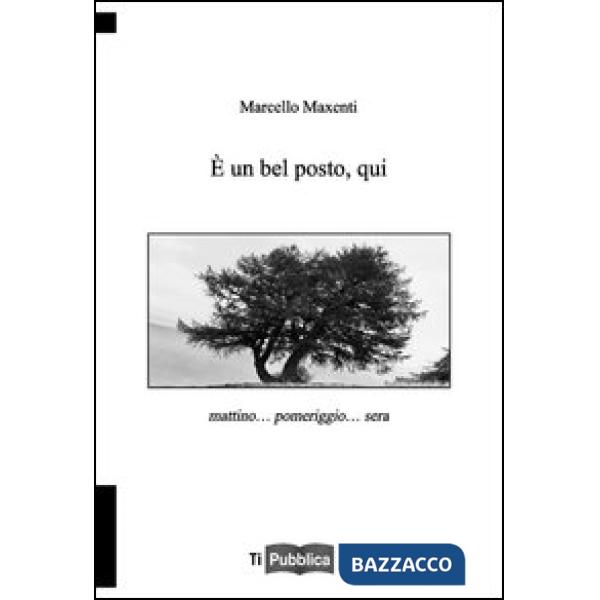 È un bel posto qui. Mattino... pomeriggio... sera