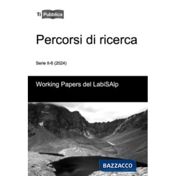 Percorsi di ricerca (2024). Vol. 6