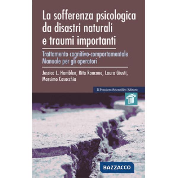 Sofferenza psicologica da disastri naturali e traumi importanti. Trattamento cog