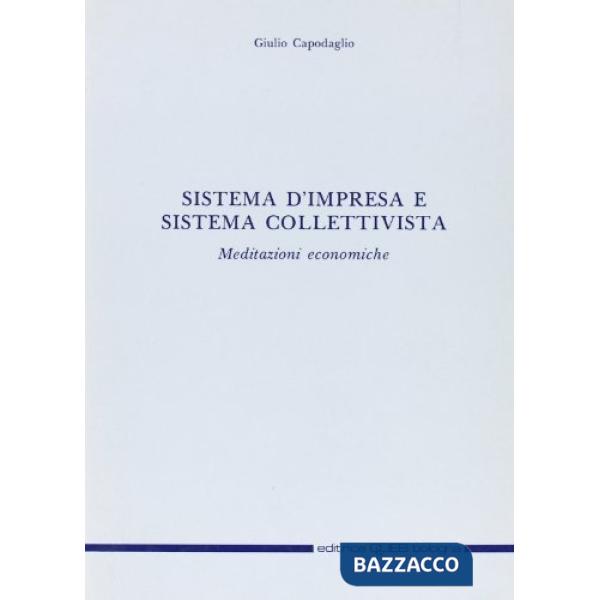 Sistema d'impresa e sistema collettivista