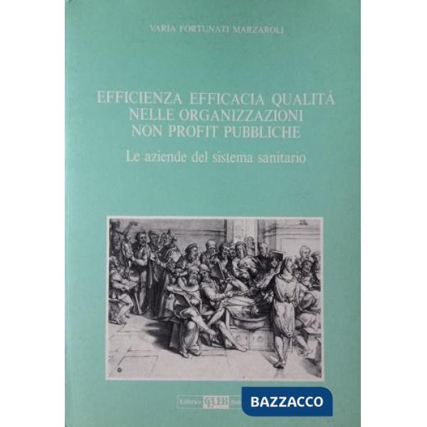 Efficienza, efficacia, qualità nelle organizzazioni non profit publiche