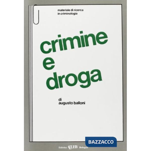 Crimine e droga